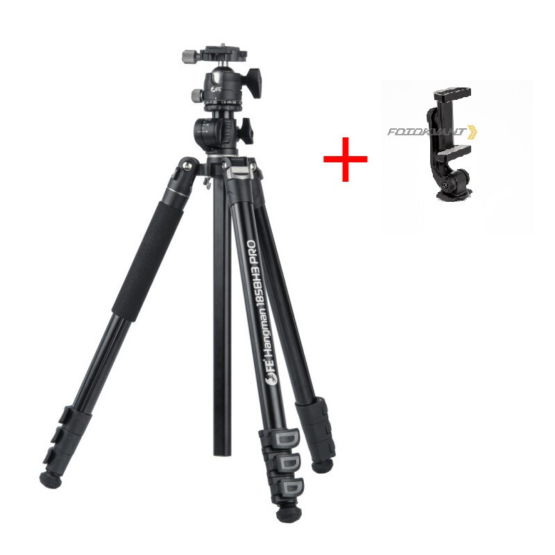 Falcon Eyes Hangman 185BH3+SM PRO штатив профессиональный с креплением для телефона