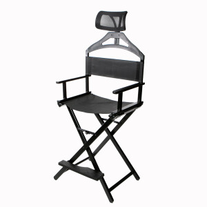 Fotokvant CHM-4 стул раскладной алюминиевый черный