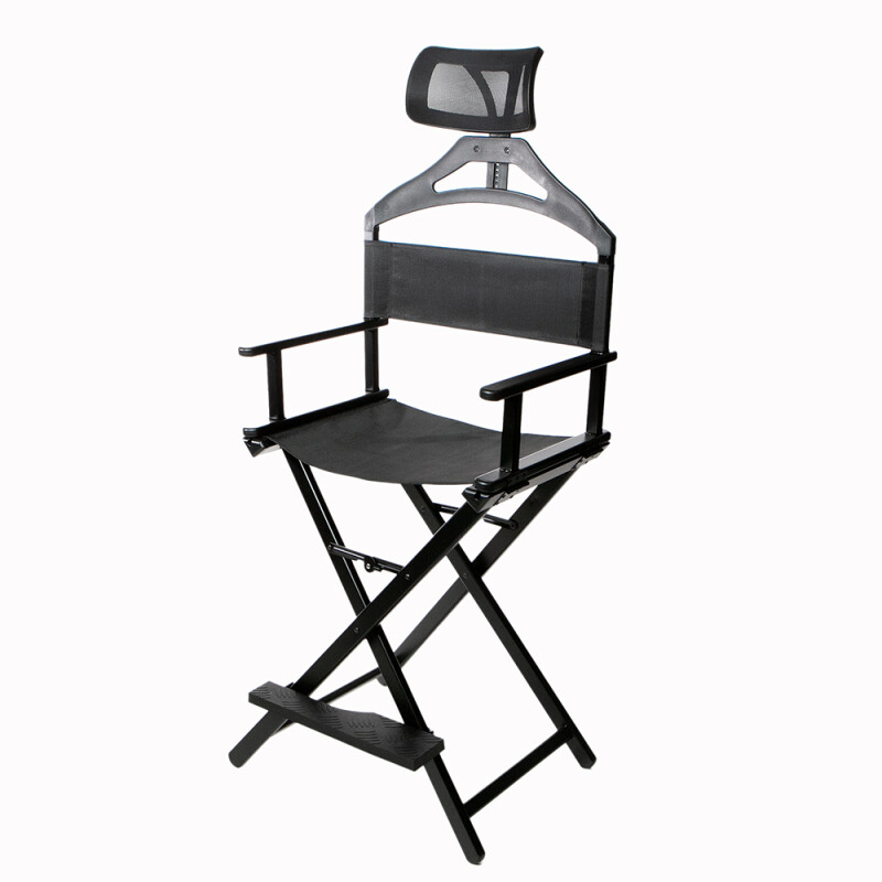 Fotokvant CHM-4 стул раскладной алюминиевый черный
