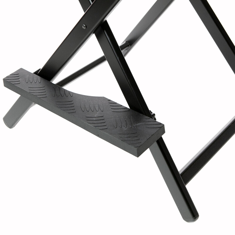 Fotokvant CHM-4 стул раскладной алюминиевый черный