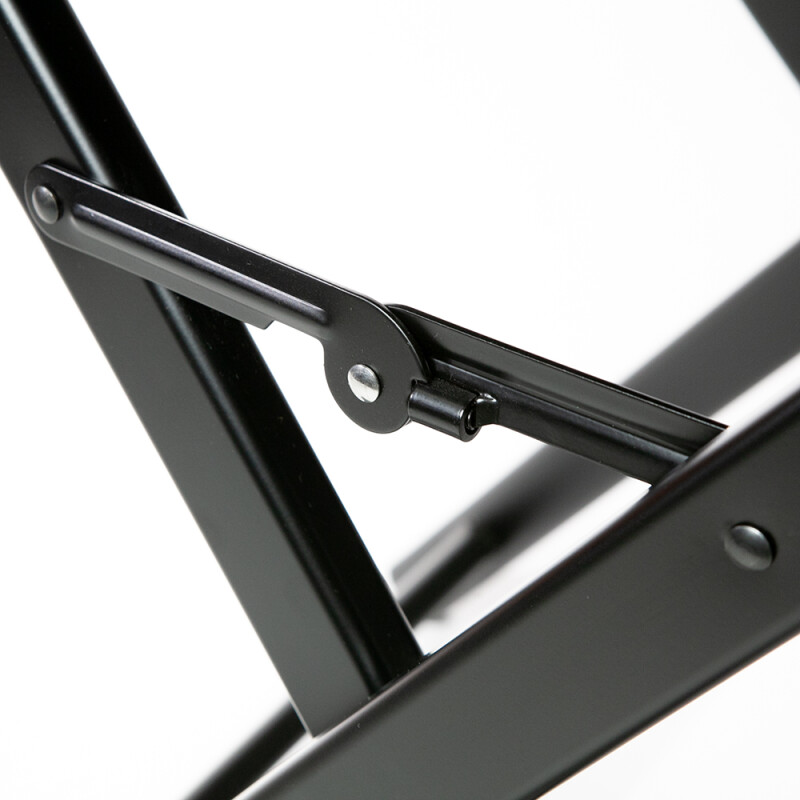 Fotokvant CHM-4 стул раскладной алюминиевый черный