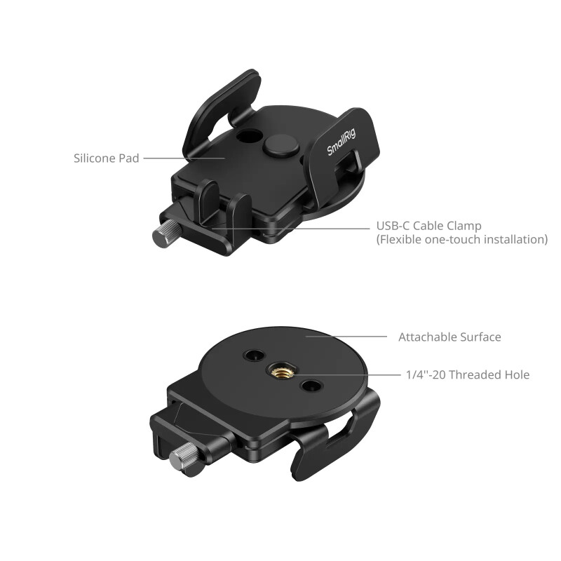 SmallRig 5196 Universal Mounting Clamp for External SSD держатель жесткого диска универсальный