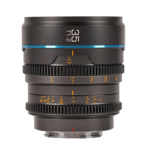 Sirui Nightwalker 24/35/55mm T1.2 S35 E-mount комплект объективов Серый