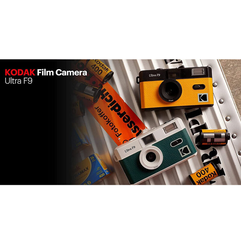 Kodak Ultra F9 Film Camera Yellow пленочный фотоаппарат