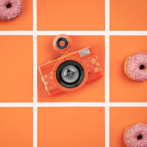 Fisheye2 Camera Papaya Pop пленочный фотоаппарат