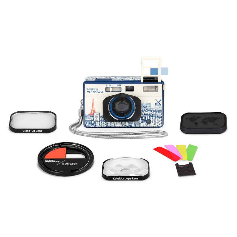 LomoApparat 21mm Point and shoot-Paris пленочный фотоаппарат