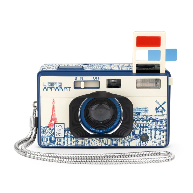 LomoApparat 21mm Point and shoot-Paris пленочный фотоаппарат
