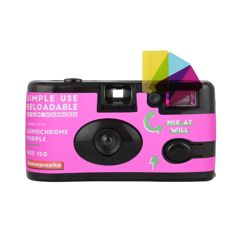 Lomography Simple Use Camera 400/27 Lomochrome purple пленочный фотоаппарат