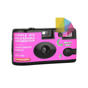 Lomography Simple Use Camera 400/27 Lomochrome purple пленочный фотоаппарат