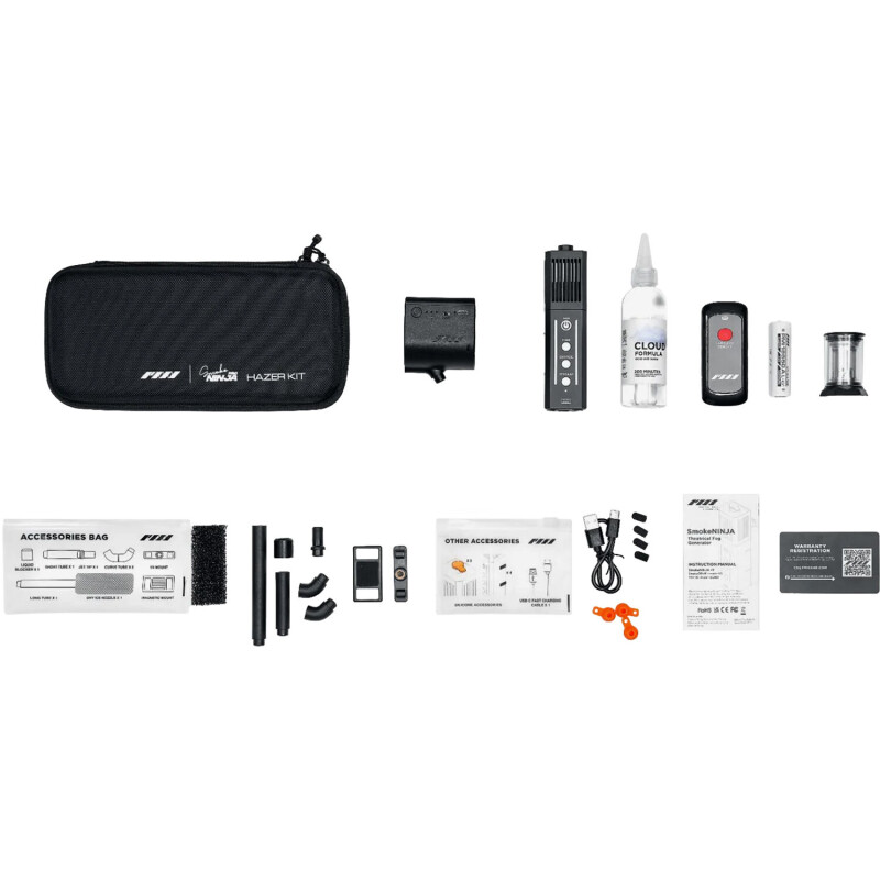 PMI SmokeNINJA Pro Hazer Kit PMI_NJ_HAZER генератор дыма c насадками для дыма