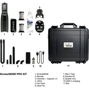 PMI SmokeGENIE Professional Kit генератор дыма c насадками