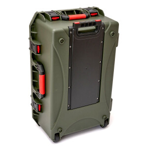 DGCASE 60-03 ударопрочный кейс темно-оливковый 710x460x285 мм с выдвижной ручкой на колесах