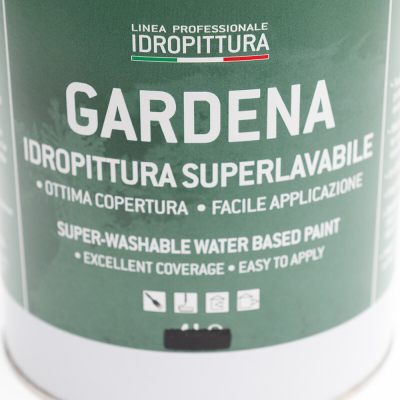 Gardena краска 4 литра для циклорамы матовая цвет белый