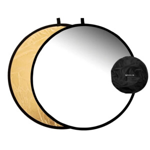 Raylab RF-09 отражатель 2в1 золото/белый 80см