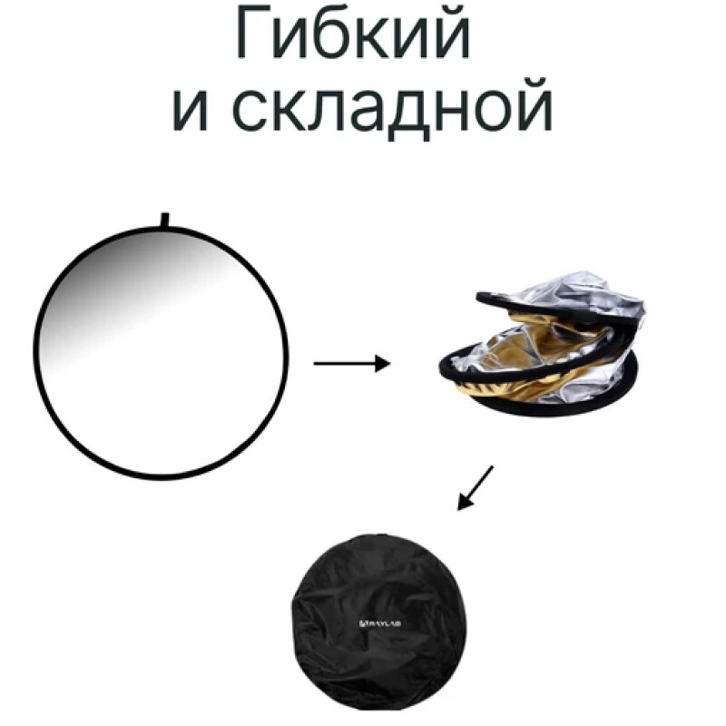 Raylab RF-02 отражатель 5в1 80см