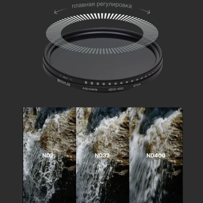 RayLab ND2-400 67mm фильтр нейтральный