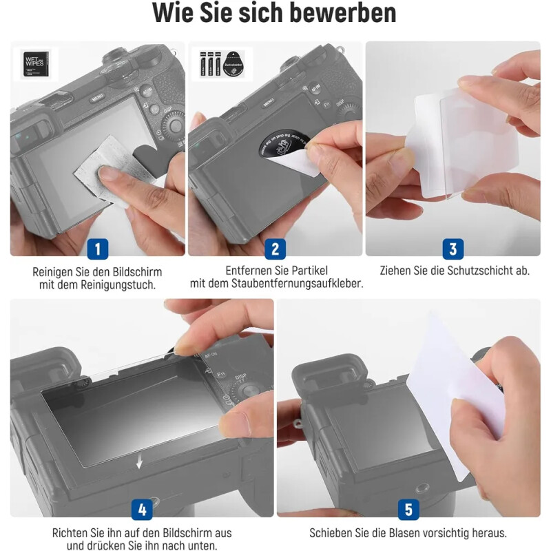 NEEWER CA127 защитная пленка для экрана камеры Sony (3 дюйма)