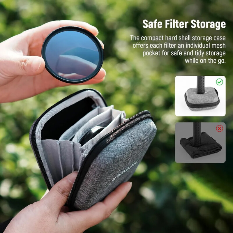 NEEWER NW SERIES A 67 мм UV + CPL + ND4 набор фильтров