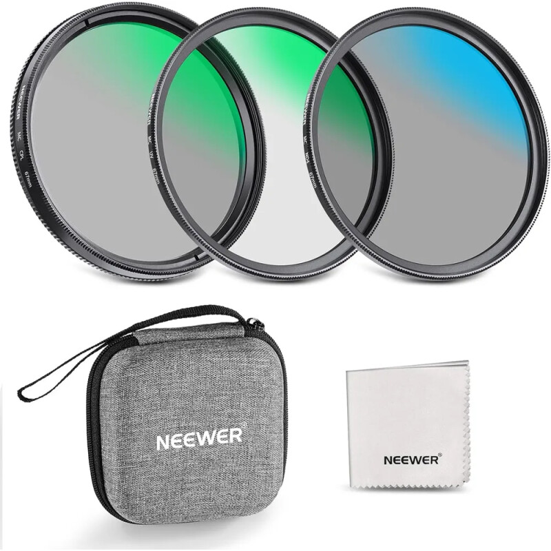 NEEWER NW SERIES A 67 мм UV + CPL + ND4 набор фильтров