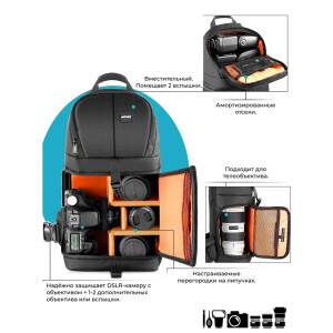 NEEWER NW-XJB02S рюкзак для камеры 23x14x40см
