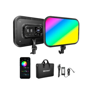 NEEWER RGB168 LED Panel 60W 5000lux 144 LEDs 43.3x29.7x2.45 см видеосвет