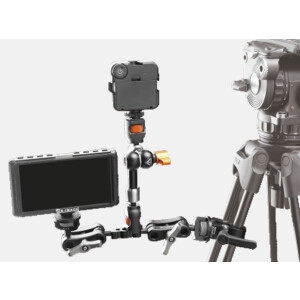 E-IMAGE EI-A74 arm monitor mount with quick lock &amp; unlock 1/4"-20 knobs кронштейн шарнирный
