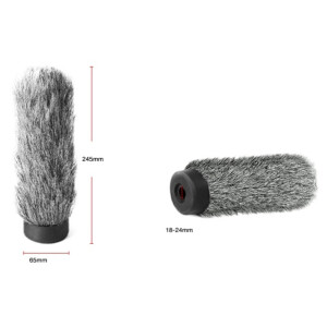 E-IMAGE WSA-03 Windcover-Length 245mm ветрозащита для микр. Ø18-24х220 мм