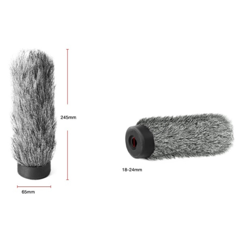 E-IMAGE WSA-03 Windcover-Length 245mm ветрозащита для микр. Ø18-24х220 мм