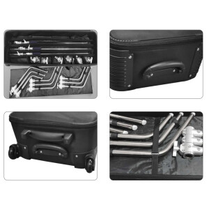 E-IMAGE LB-10 C-Stand rolling kit bag for 3pcs stands сумка для разборных си-стендов 135х39х18 см