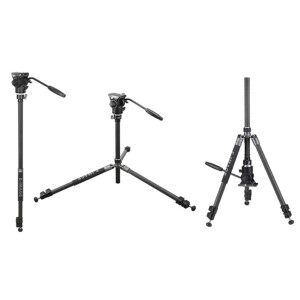 E-IMAGE TC604 Carbon fiber light weight tripod штатив с шаровой головой c функцией монопода