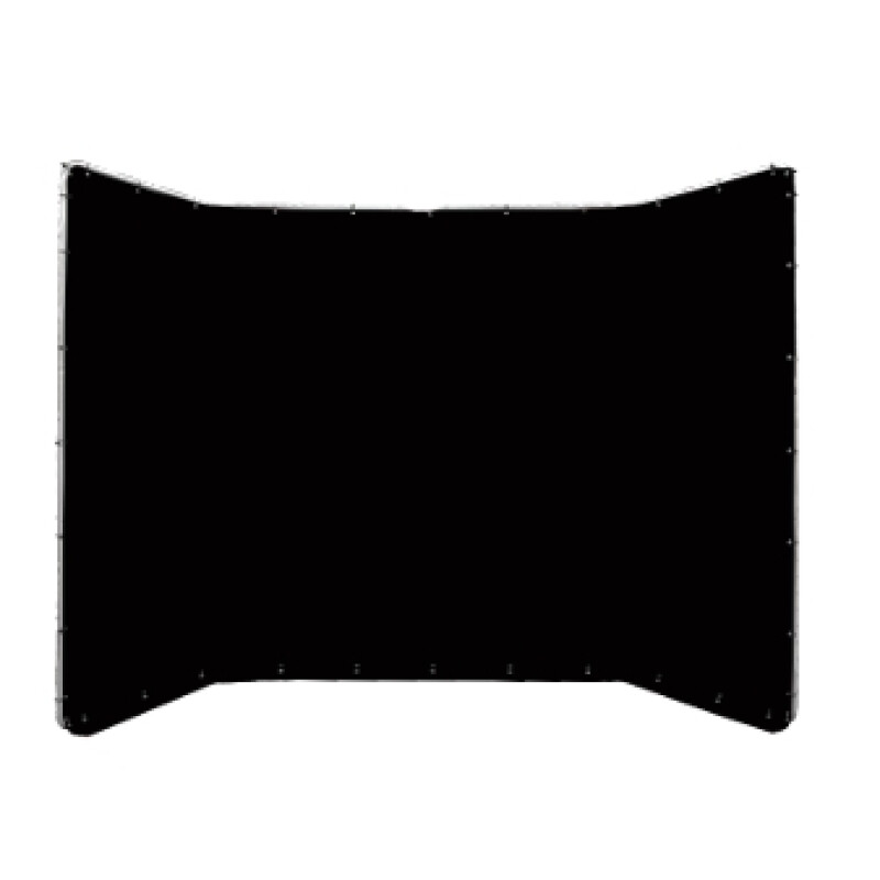 E-IMAGE MB42 collapsible background kit black фон муслиновый 2.4х4 м на разборной раме, черный