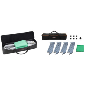 E-IMAGE MB42 collapsible background kit green фон муслиновый 2.4х4 м на разборной раме, зеленый