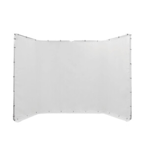 E-IMAGE MB42 collapsible background kit white фон муслиновый 2.4х4 м на разборной раме, белый