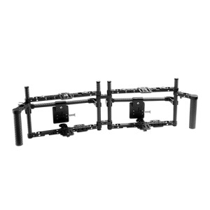 E-IMAGE Q200-TWIN Dual carbon fiber monitor cage клетка для монитора 9" двойная