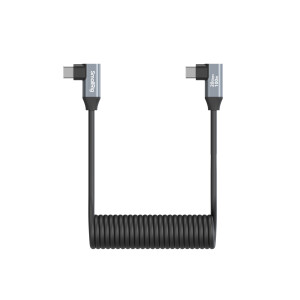SmallRig 4793 кабель спиральный USB-C - USB-C г-образные штекеры 35 см