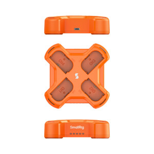 SmallRig 4838 четырехканальное зарядное устройство для аккумуляторов Canon LP-E6NH