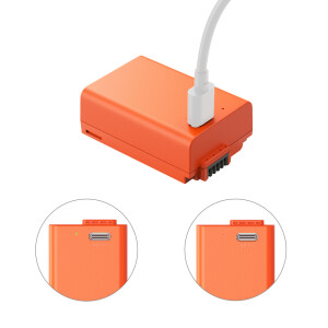 SmallRig 4967 аккумулятор литий-ионный EN-EL25 USB-C Rechargeable Camera Battery (Orange)