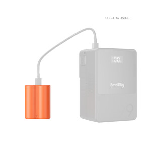 SmallRig 4970 аккумулятор литий-ионный NP-W235 USB-C Rechargeable Camera Battery (Orange)