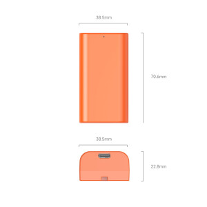 SmallRig 4971 аккумулятор литий-ионный NP-F550 USB-C Rechargeable Camera Battery (Orange)