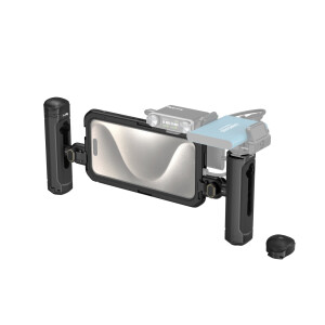 SmallRig 4392B Комплект для смартфона iPhone 15 Pro Max, клетка, боковые ручки с кнопкой управления