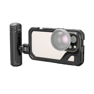 SmallRig 4398B Комплект для смартфона iPhone 15 Pro, клетка и боковая ручка с кнопкой управления