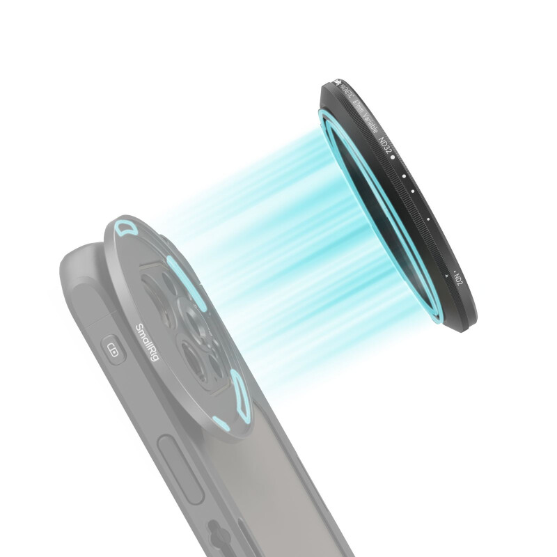 SmallRig 4581 Светофильтр магнитный 67мм нейтрально серый VND Filter ND2-ND32