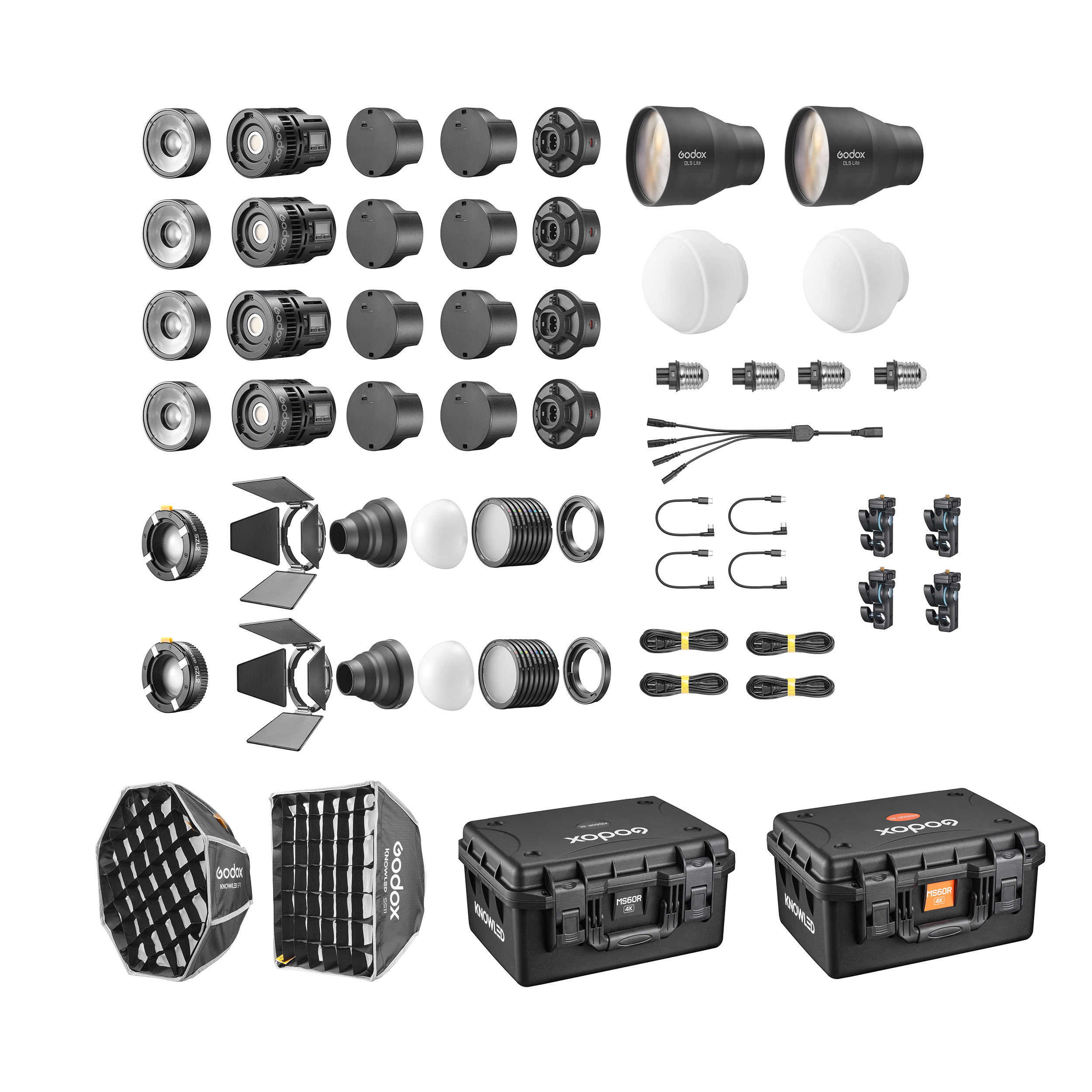 Godox Knowled MS60Bi 4K комплект студийного оборудования