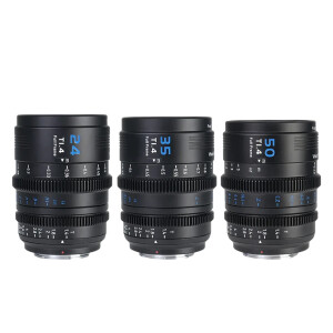 Sirui Vision Prime 1 Cine 24/35/50mm Т1.4 FF комплект объективов чёрный