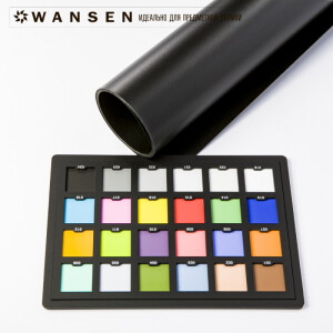Wansen PB-1320 BLACK Mat фон пластиковый матовый черный 1,3х2 м
