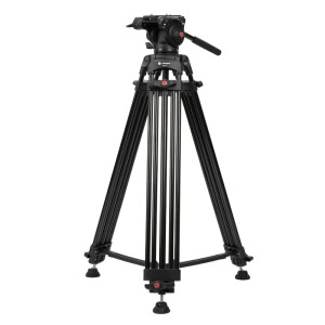 Fotopro DV-2 алюминиевый видеоштатив с видеоголовой