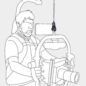 KUPO KS-157 Quick Release Frog Locking Carabiner держатель-карабин для систем Easy Rig