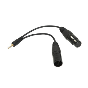 NANLITE CB-DMX-3.5C-1/2 pin 3.5 mm кабель-адаптер на DMX