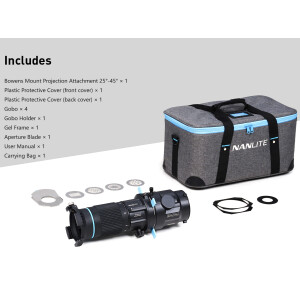 NANLITE PJBM 25-45 проекционная насадка байонет Bowens