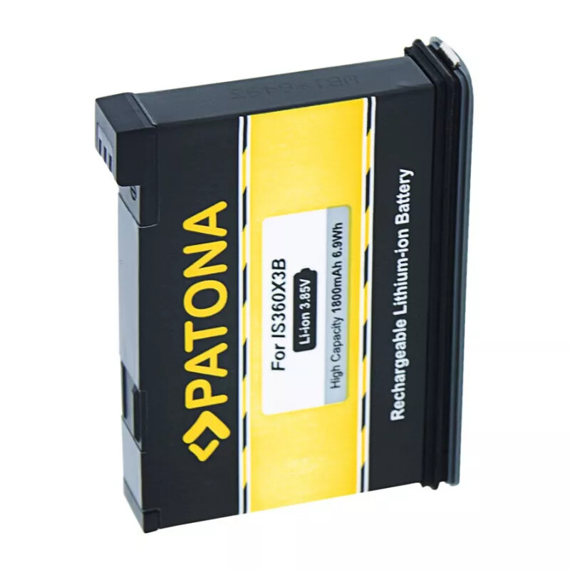 PATONA 1389 Battery f Insta360 X3 CINAQBT/A аккумуляторная батарея